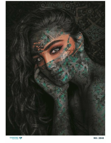 2848 Diamond Pirinç Dekopaj Kağıdı 30x42cm