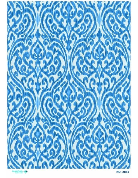 2862 Diamond Pirinç Dekopaj Kağıdı 30x42cm