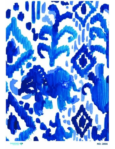 2866 Diamond Pirinç Dekopaj Kağıdı 30x42cm