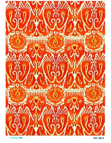 2872 Diamond Pirinç Dekopaj Kağıdı 30x42cm