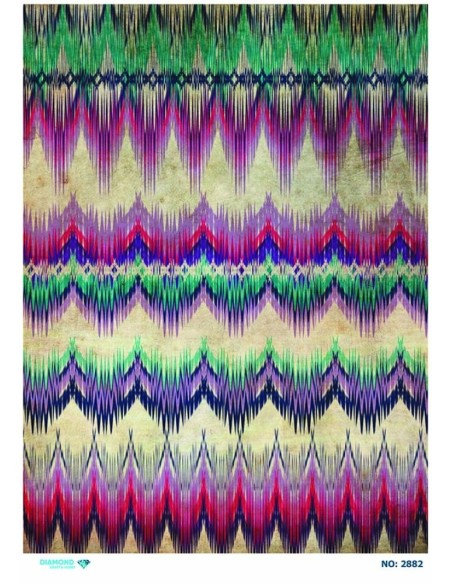 2882 Diamond Pirinç Dekopaj Kağıdı 30x42cm
