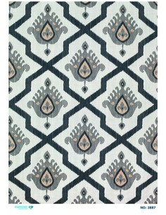 2887 Diamond Pirinç Dekopaj Kağıdı 30x42cm