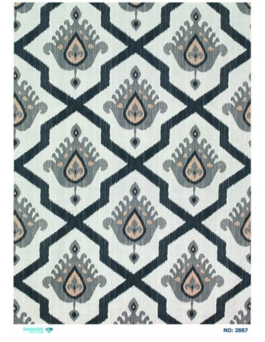 2887 Diamond Pirinç Dekopaj Kağıdı 30x42cm