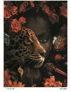 2904 Diamond Pirinç Dekopaj Kağıdı 30x42cm