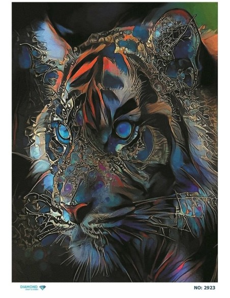 2923 Diamond Pirinç Dekopaj Kağıdı 30x42cm