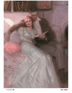 2939 Diamond Pirinç Dekopaj Kağıdı 30x42cm