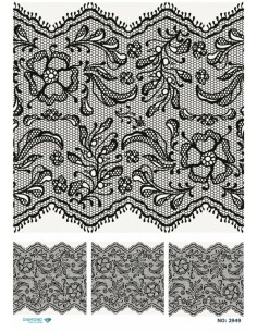 2949 Diamond Pirinç Dekopaj Kağıdı 30x42cm