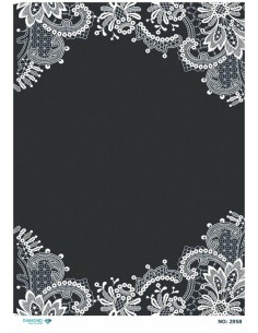 2958 Diamond Pirinç Dekopaj Kağıdı 30x42cm