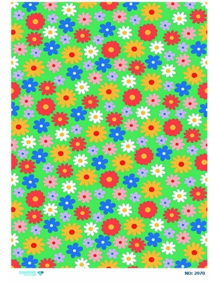 2970 Diamond Pirinç Dekopaj Kağıdı 30x42cm