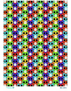 2971 Diamond Pirinç Dekopaj Kağıdı 30x42cm