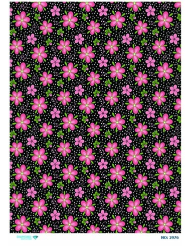 2976 Diamond Pirinç Dekopaj Kağıdı 30x42cm