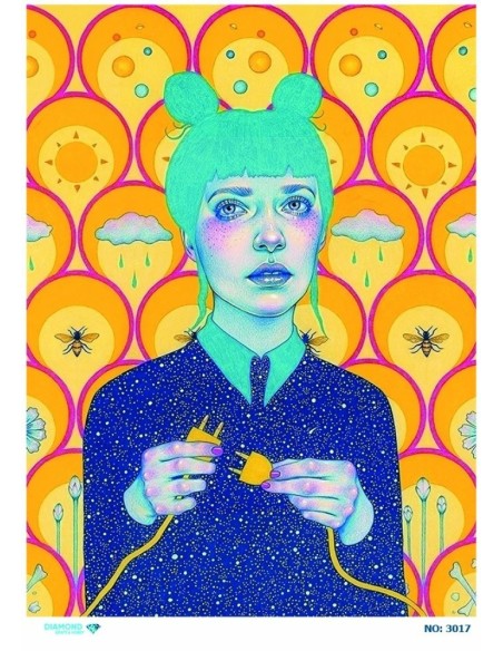 3017 Diamond Pirinç Dekopaj Kağıdı 30x42cm