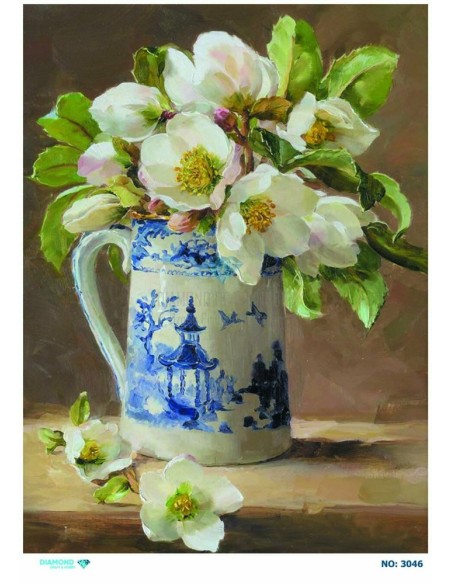 3046 Diamond Pirinç Dekopaj Kağıdı 30x42cm
