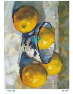 3049 Diamond Pirinç Dekopaj Kağıdı 30x42cm