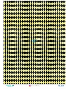 3061 Diamond Pirinç Dekopaj Kağıdı 30x42cm