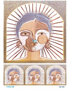 3101 Diamond Pirinç Dekopaj Kağıdı 30x42cm
