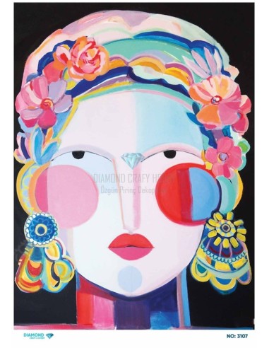 3107 Diamond Pirinç Dekopaj Kağıdı 30x42cm