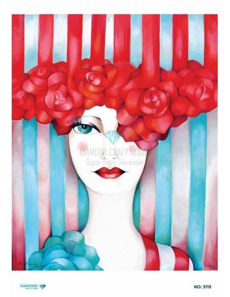 3115 Diamond Pirinç Dekopaj Kağıdı 30x42cm