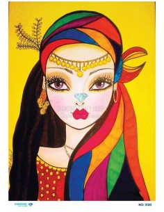 3120 Diamond Pirinç Dekopaj Kağıdı 30x42cm