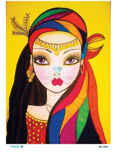 3120 Diamond Pirinç Dekopaj Kağıdı 30x42cm