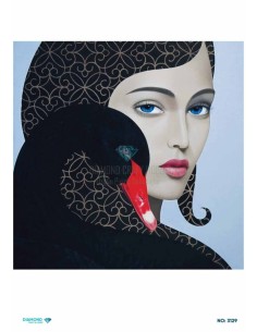 3129 Diamond Pirinç Dekopaj Kağıdı 30x42cm