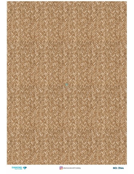 3144 Diamond Pirinç Dekopaj Kağıdı 30x42cm