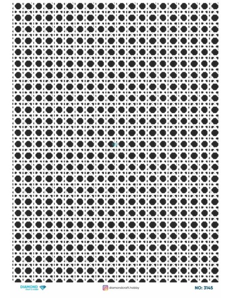 3145 Diamond Pirinç Dekopaj Kağıdı 30x42cm