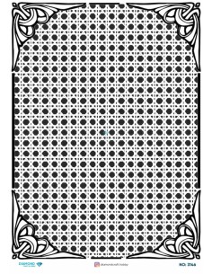 3146 Diamond Pirinç Dekopaj Kağıdı 30x42cm