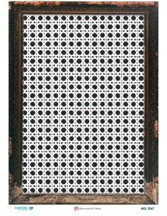 3147 Diamond Pirinç Dekopaj Kağıdı 30x42cm