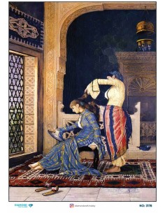 3178 Diamond Pirinç Dekopaj Kağıdı 30x42cm
