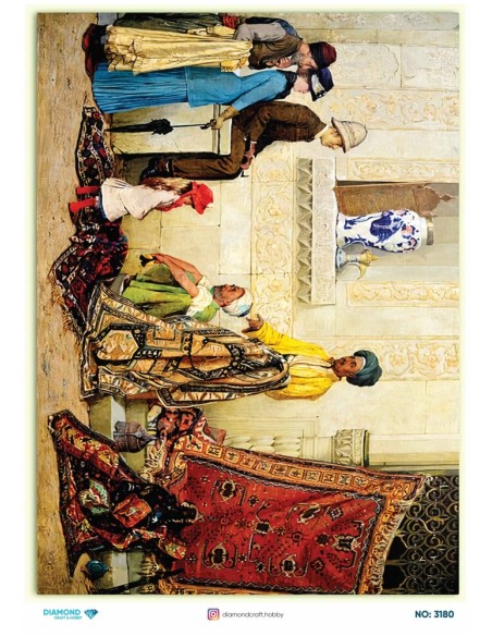 3180 Diamond Pirinç Dekopaj Kağıdı 30x42cm