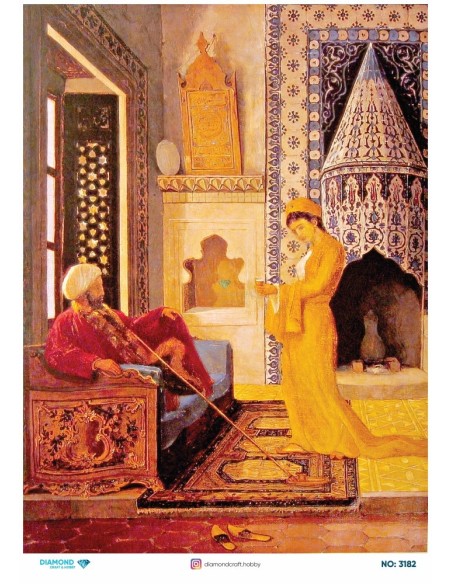 3182 Diamond Pirinç Dekopaj Kağıdı 30x42cm