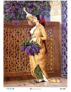 3183 Diamond Pirinç Dekopaj Kağıdı 30x42cm