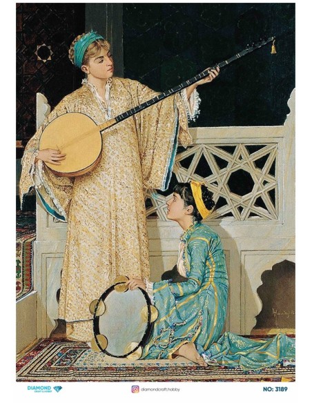 3189 Diamond Pirinç Dekopaj Kağıdı 30x42cm