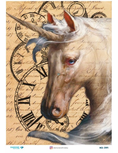 3191 Diamond Pirinç Dekopaj Kağıdı 30x42cm