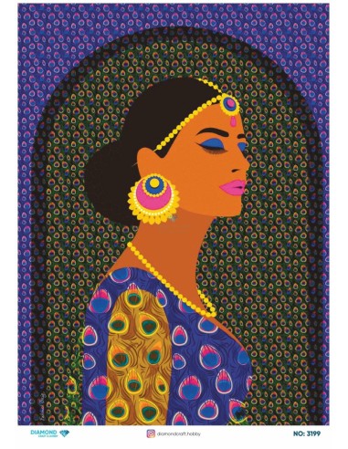 3199 Diamond Pirinç Dekopaj Kağıdı 30x42cm