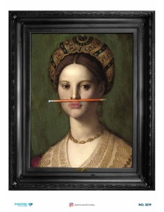 3219 Diamond Pirinç Dekopaj Kağıdı 30x42cm