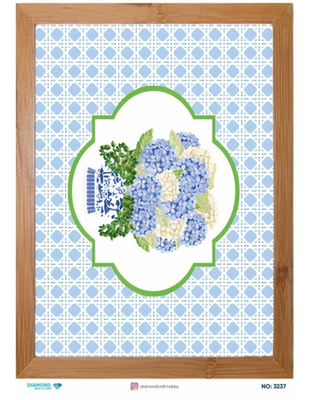 3237 Diamond Pirinç Dekopaj Kağıdı 30x42cm