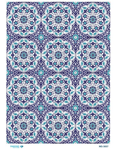 5057 Diamond Pirinç Dekopaj Kağıdı 30x42cm