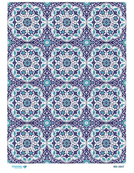 5057 Diamond Pirinç Dekopaj Kağıdı 30x42cm