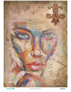 5065 Diamond Pirinç Dekopaj Kağıdı 30x42cm