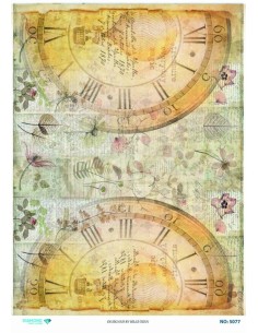 5077 Diamond Pirinç Dekopaj Kağıdı 30x42cm