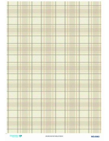5083 Diamond Pirinç Dekopaj Kağıdı 30x42cm