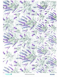 5098 Diamond Pirinç Dekopaj Kağıdı 30x42cm