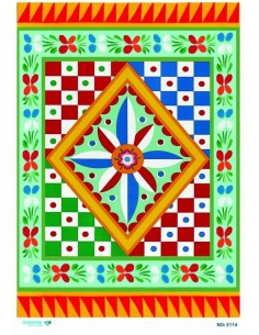 5114 Diamond Pirinç Dekopaj Kağıdı 30x42cm