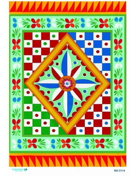 5114 Diamond Pirinç Dekopaj Kağıdı 30x42cm