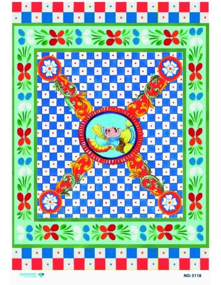5118 Diamond Pirinç Dekopaj Kağıdı 30x42cm