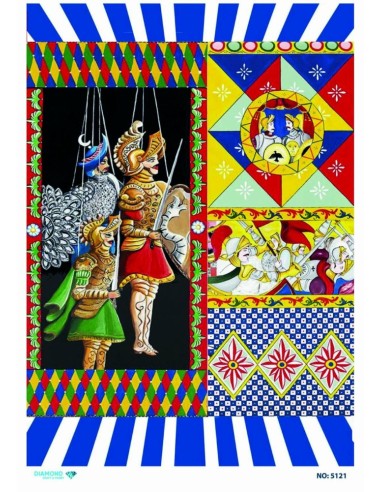 5121 Diamond Pirinç Dekopaj Kağıdı 30x42cm