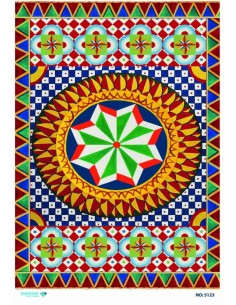 5123 Diamond Pirinç Dekopaj Kağıdı 30x42cm