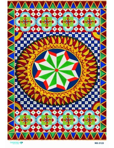 5123 Diamond Pirinç Dekopaj Kağıdı 30x42cm